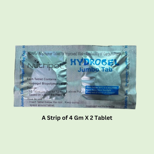 Nutripot Hydrogel Jumbo Tab 4 Gm  ( 1 strip has 2 tablet of 4 Gm) COD not available