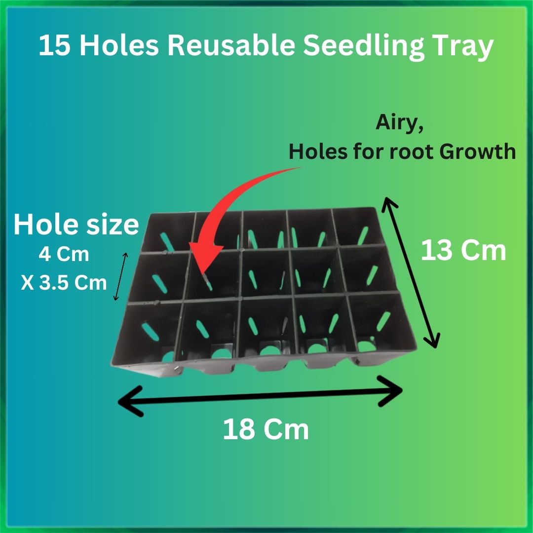 Nutripot Reusable Seedling Tray 2 Pieces