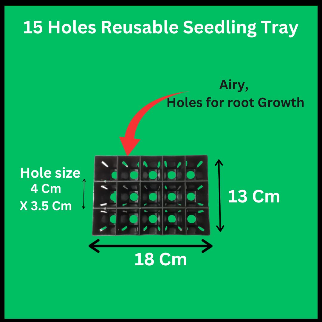 Nutripot Reusable Seedling Tray 2 Pieces