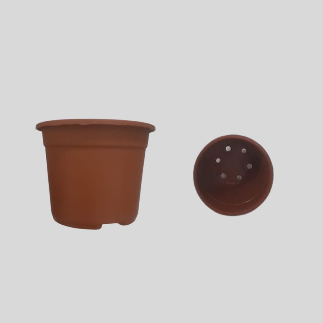 3 inch Terracotta color Tabletop nursery flowerpot X10 pieces