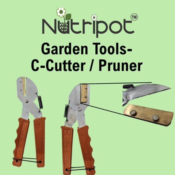 nutripot garden tool c cutter / pruner
