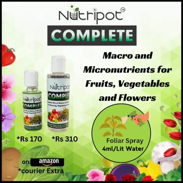 nutripot complete foliar fertilizer
