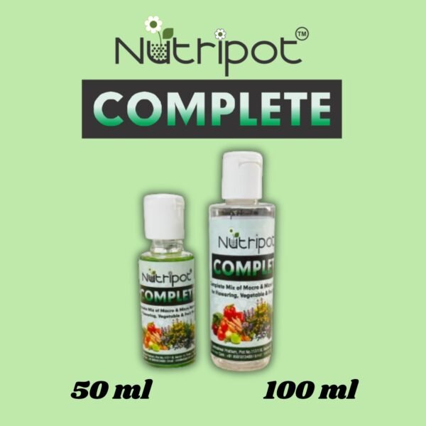nutripot complete 100ml foliar fertilizer